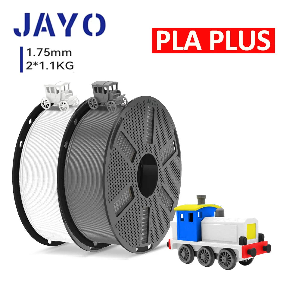 JAYO 3D Printer PLA/PETG/PLA PLUS /PLA META /SILK/ASB Filament  1.75mm 2Roll 1.1KG/0.65KG 3D Printer Filament for 3D Printer