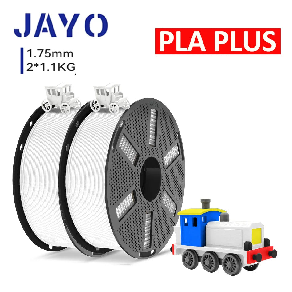 JAYO 3D Printer PLA/PETG/PLA PLUS /PLA META /SILK/ASB Filament  1.75mm 2Roll 1.1KG/0.65KG 3D Printer Filament for 3D Printer