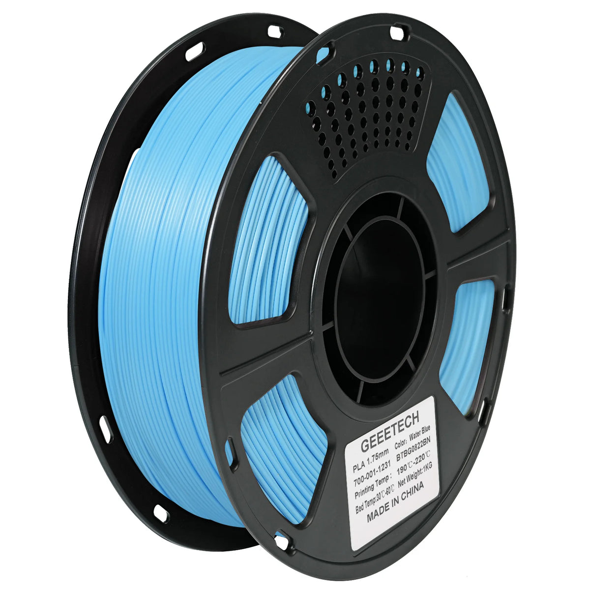 Geeetech Standard PLA Filament 1kg 1.75mm 3D Printer Plastic Material, Accuracy 0.03mm, Fit Most FDM Printer