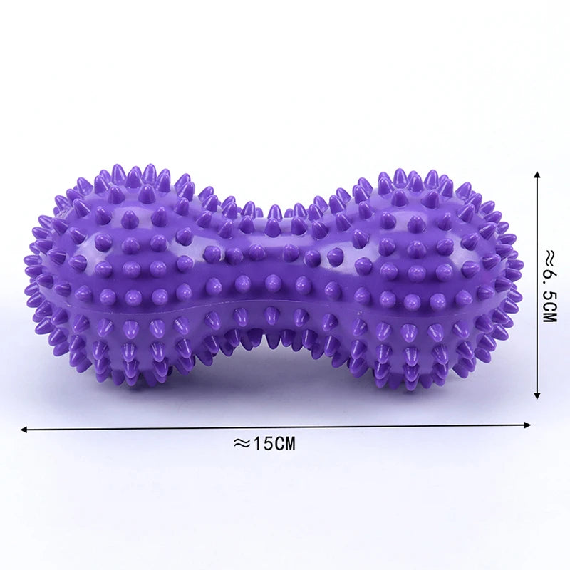 Foot Massage Roller Peanut Spiky Ball Myofascial Balls Massager For Neck Back Foot Massage