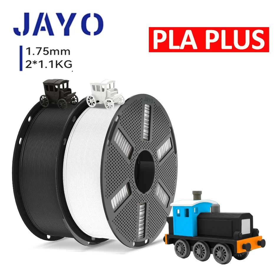 JAYO 3D Printer PLA/PETG/PLA+ /PLA META /SILK/ASB/TPU  Filament 1.75mm 2Roll 1.1KG/0.65KG 3D Printer Filament for 3D Printer