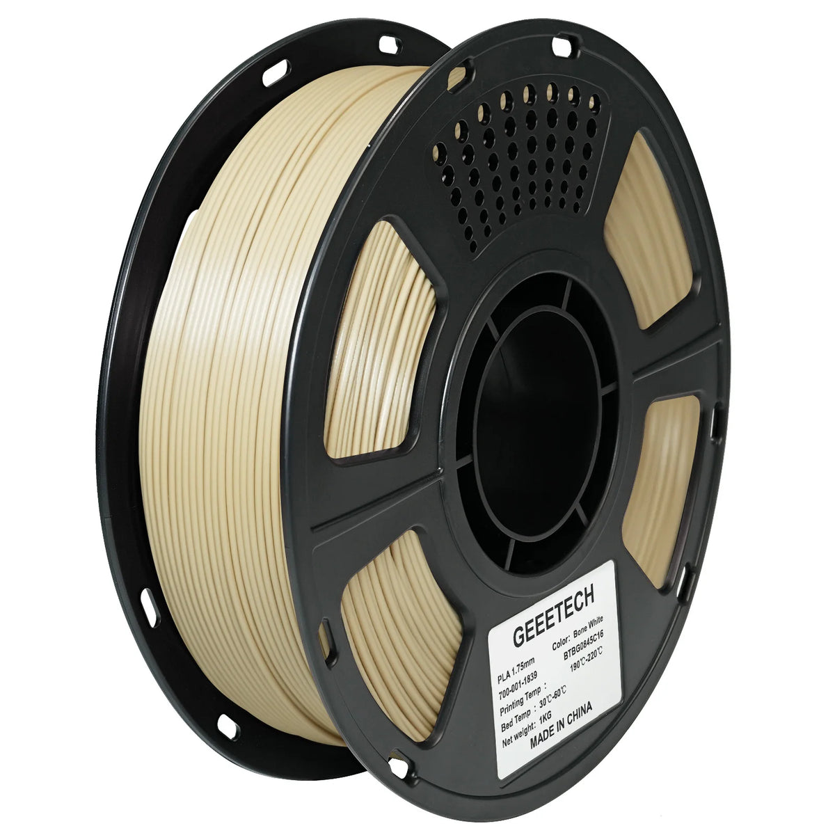 Geeetech Standard PLA Filament 1kg 1.75mm 3D Printer Plastic Material, Accuracy 0.03mm, Fit Most FDM Printer