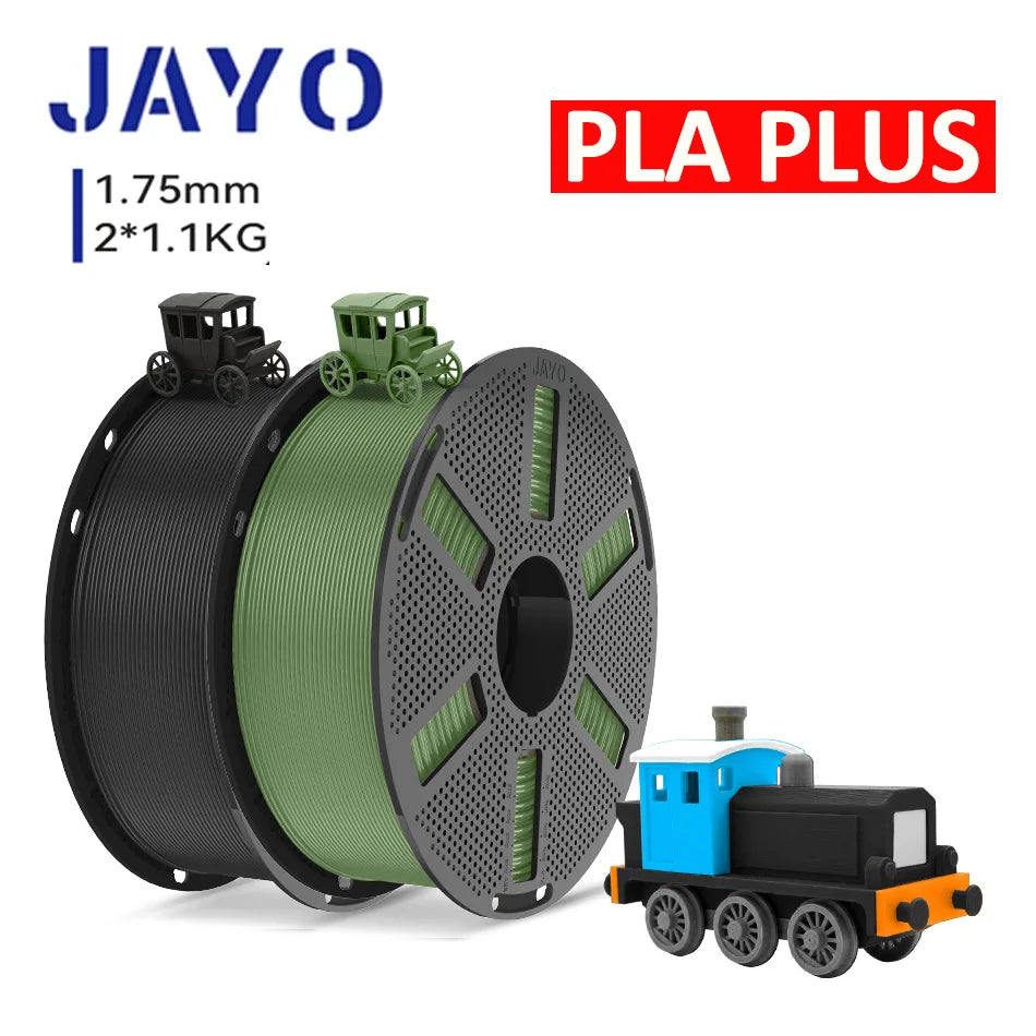 JAYO 3D Printer PLA/PETG/PLA PLUS /PLA META /SILK/ASB Filament  1.75mm 2Roll 1.1KG/0.65KG 3D Printer Filament for 3D Printer
