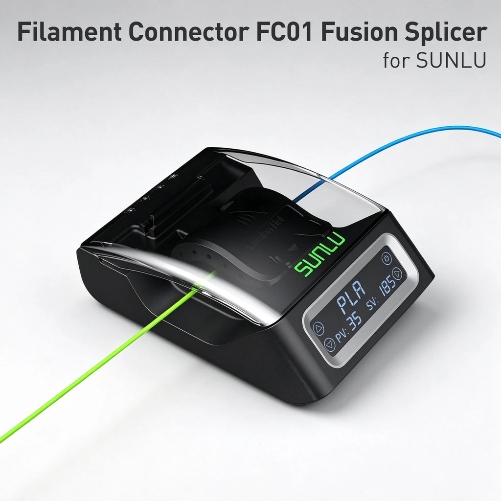 for SUNLU Filament Connector FC01, Fusion Splicer, Weldable to 1.75mm PLA, ABS, PETG, PCL, PA and PC Filament 3D Printer Parts
