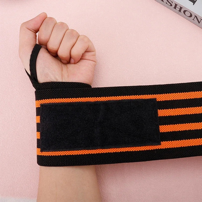 1Pcs Wristband Wrist Support Brace Straps Extra Strength Weight Lifting Wrist Wraps Bandage Fitness Gym Training Sports bandage