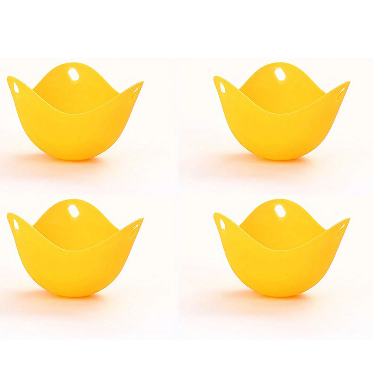 4pcs Silicone Egg Poachers Cups Egg Boiler Mold Cup for Microwave Air Fryer Stovetop Eggs Steaming Egg Maker Kitchen Gadgets