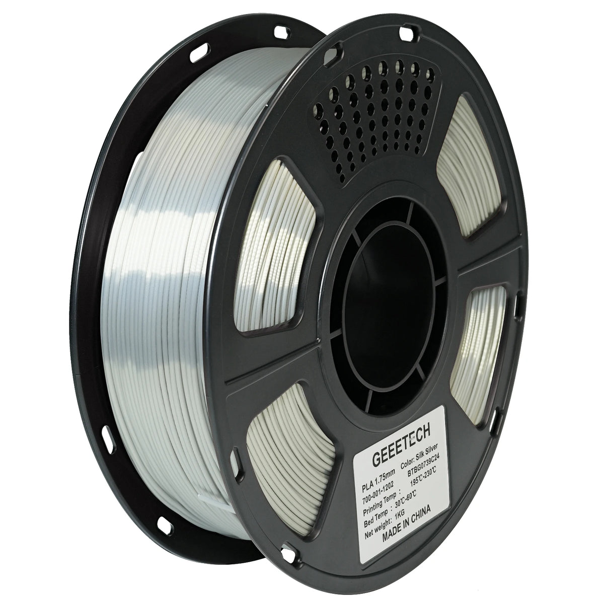 GEEETECH Silk PLA 3d Filament Wire 1kg 1.75mm Spool Wire 3D Printer Material 3D Print Refills, Fast Delivery Vacuum Package