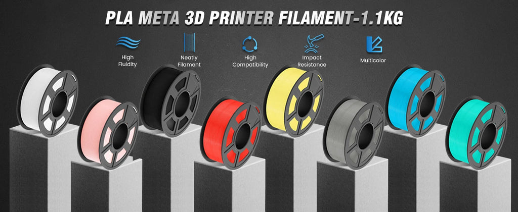 JAYO 3D Printer PLA/PETG/PLA+ /PLA META /SILK/ASB/TPU  Filament 1.75mm 2Roll 1.1KG/0.65KG 3D Printer Filament for 3D Printer