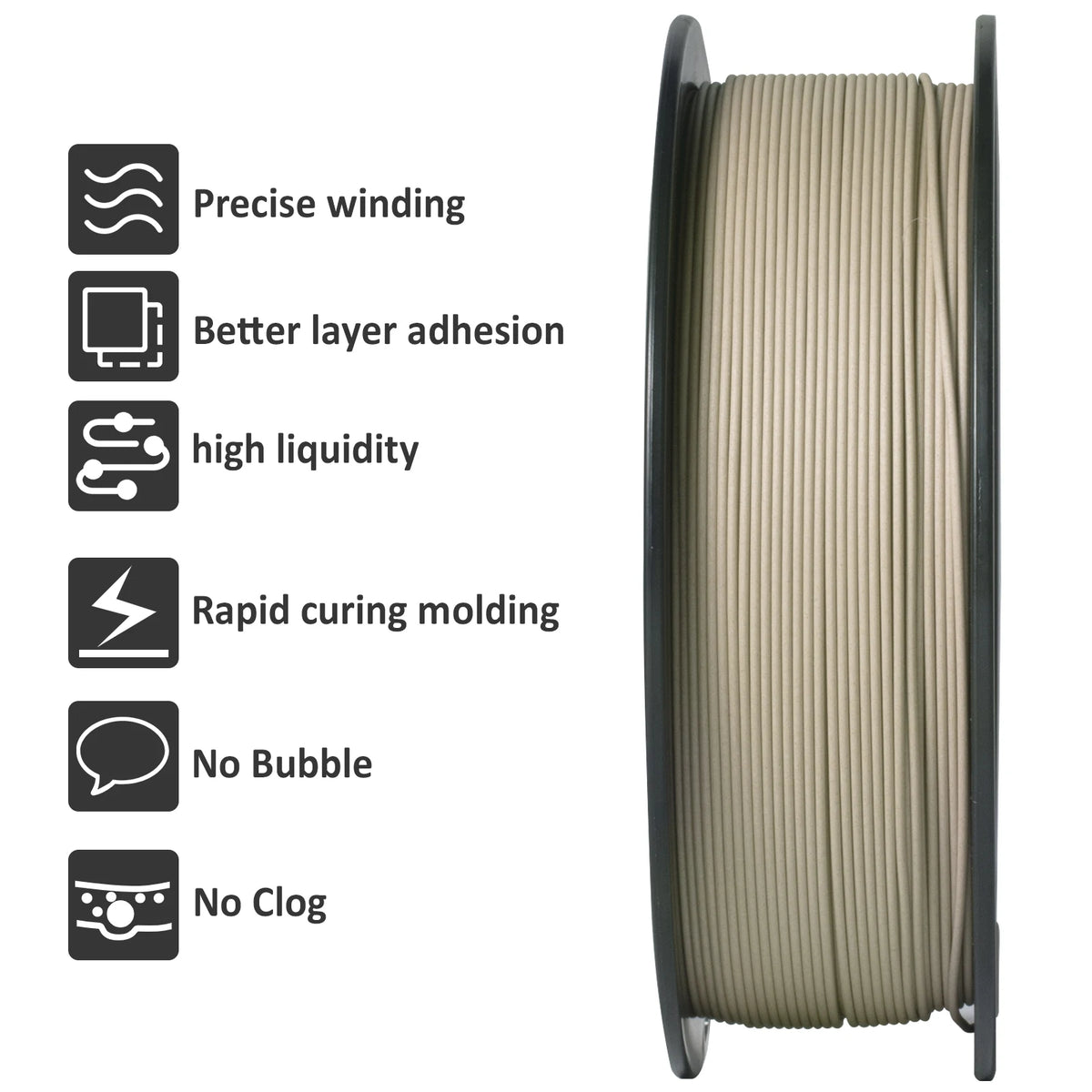 Geeetech Wood PLA 1kg 1.75mm Filament 3d Print wire Vacuum Packaging Local Warehouses Colorful Plastic for FDM 3D printer