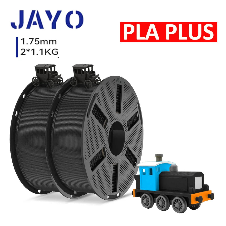 JAYO 3D Printer PLA/PETG/PLA PLUS /PLA META /SILK/ASB Filament  1.75mm 2Roll 1.1KG/0.65KG 3D Printer Filament for 3D Printer