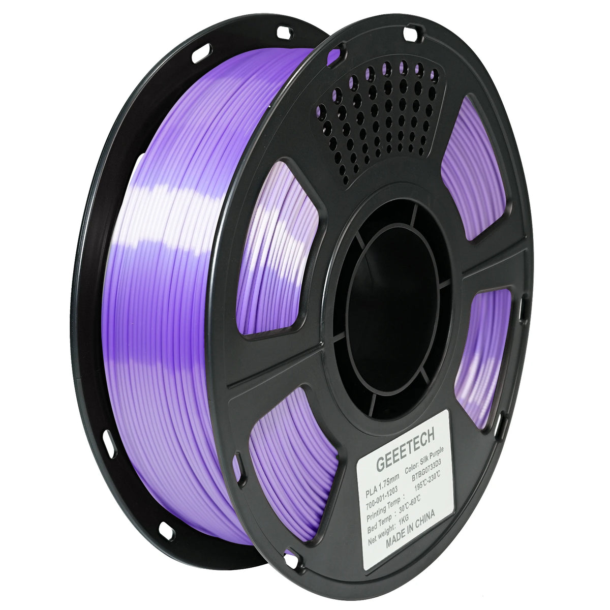 GEEETECH Silk PLA 3d Filament Wire 1kg 1.75mm Spool Wire 3D Printer Material 3D Print Refills, Fast Delivery Vacuum Package