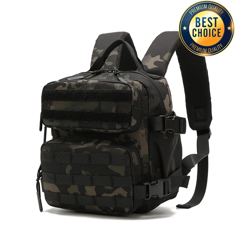 New Camping Hiking Backpack Tactical Molle 900D Men&Women School Bag Outdoor Gym Ruckdack Shoulder Pack with Dual Cup Holder