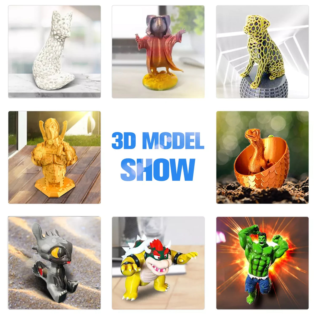 Geeetech Standard PLA Filament 1kg 1.75mm 3D Printer Plastic Material, Accuracy 0.03mm, Multiple Colour, Fit Most FDM Printer