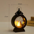 Halloween LED Wind Night Light Portable Pumpkin Ghost Lantern Bar Desktop Ornament Halloween Decor Props Party Supplies DeskLamp