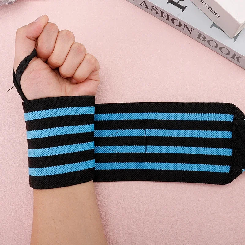 1Pcs Wristband Wrist Support Brace Straps Extra Strength Weight Lifting Wrist Wraps Bandage Fitness Gym Training Sports bandage