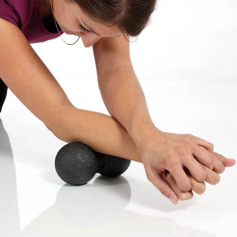 Yoga Peanut Balls Body Massage Fascia Ball Suit Foam Block High Density Muscle Relaxation Lacrosse Exercise Fitness Relieve Pain