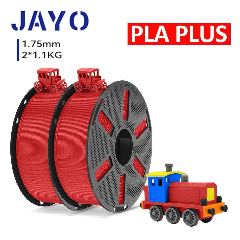 JAYO 3D Printer PLA/PETG/PLA PLUS /PLA META /SILK/ASB Filament  1.75mm 2Roll 1.1KG/0.65KG 3D Printer Filament for 3D Printer
