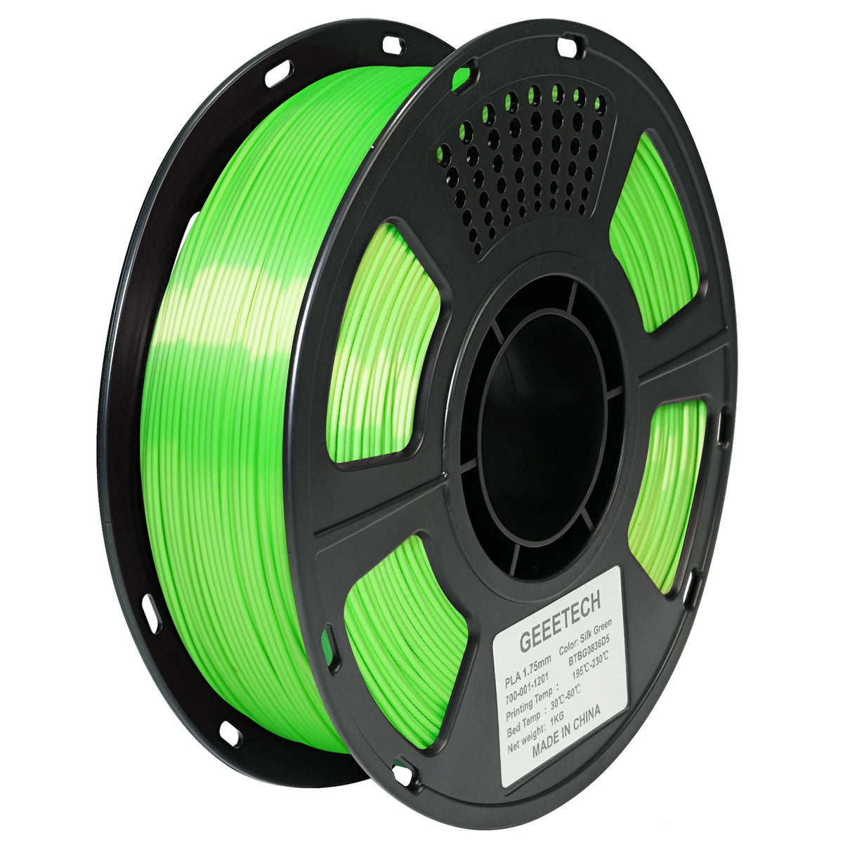 GEEETECH Silk PLA 3d Filament Wire 1kg 1.75mm Spool Wire 3D Printer Material 3D Print Refills, Fast Delivery Vacuum Package