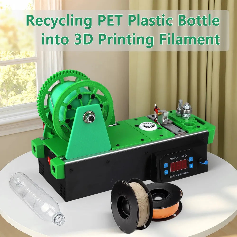 DIY Desktop 3D Filament Extruder Machine Kit Multifunctional Plastic Filament Maker Tool For 3D Printing Consumables Maker
