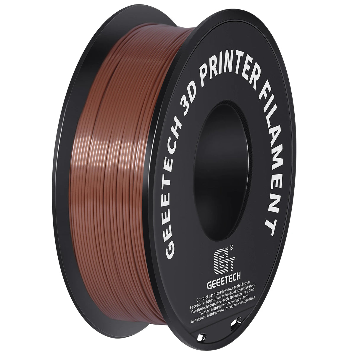 Geeetech Standard PLA Filament 1kg 1.75mm 3D Printer Plastic Material, Accuracy 0.03mm, Multiple Colour, Fit Most FDM Printer