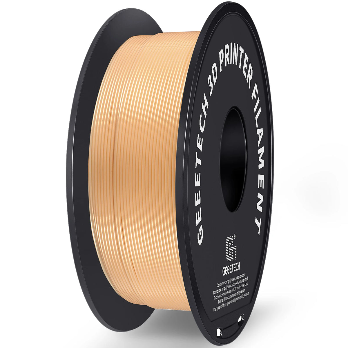 Geeetech Standard PLA Filament 1kg 1.75mm 3D Printer Plastic Material, Accuracy 0.03mm, Fit Most FDM Printer