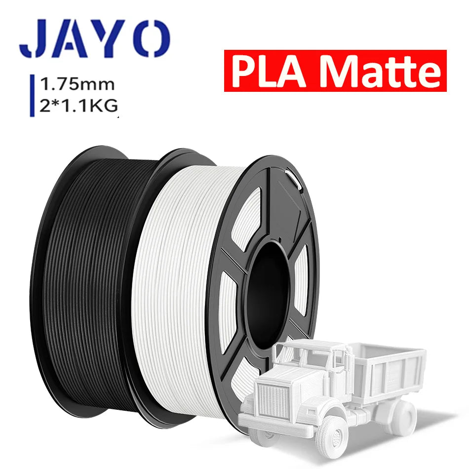 JAYO 3D Printer PLA/PETG/PLA+ /PLA META /SILK/ASB/TPU  Filament 1.75mm 2Roll 1.1KG/0.65KG 3D Printer Filament for 3D Printer