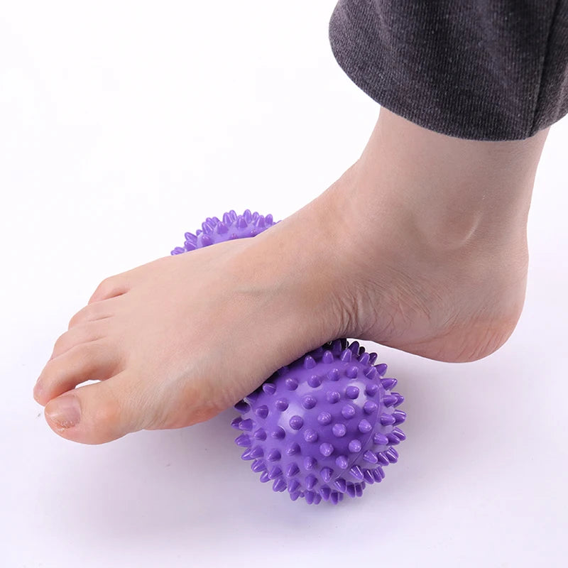 Foot Massage Roller Peanut Spiky Ball Myofascial Balls Massager For Neck Back Foot Massage