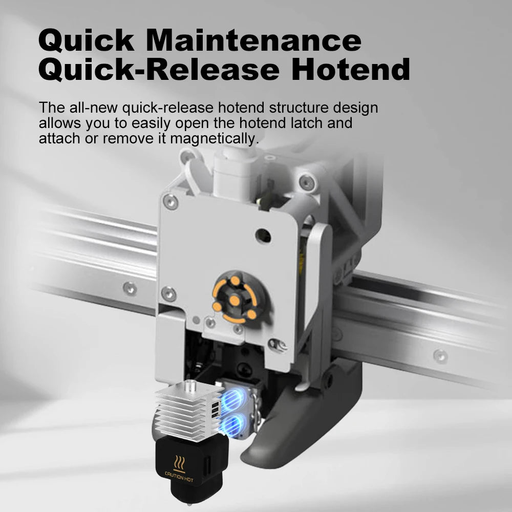 3D Printing Accessories A1/A1 Mini Integrated Nozzle Hotend Kit Stainless Steel 0.2/0.4/0.6/0.8mm For Bambu Lab A1/A1 Mini