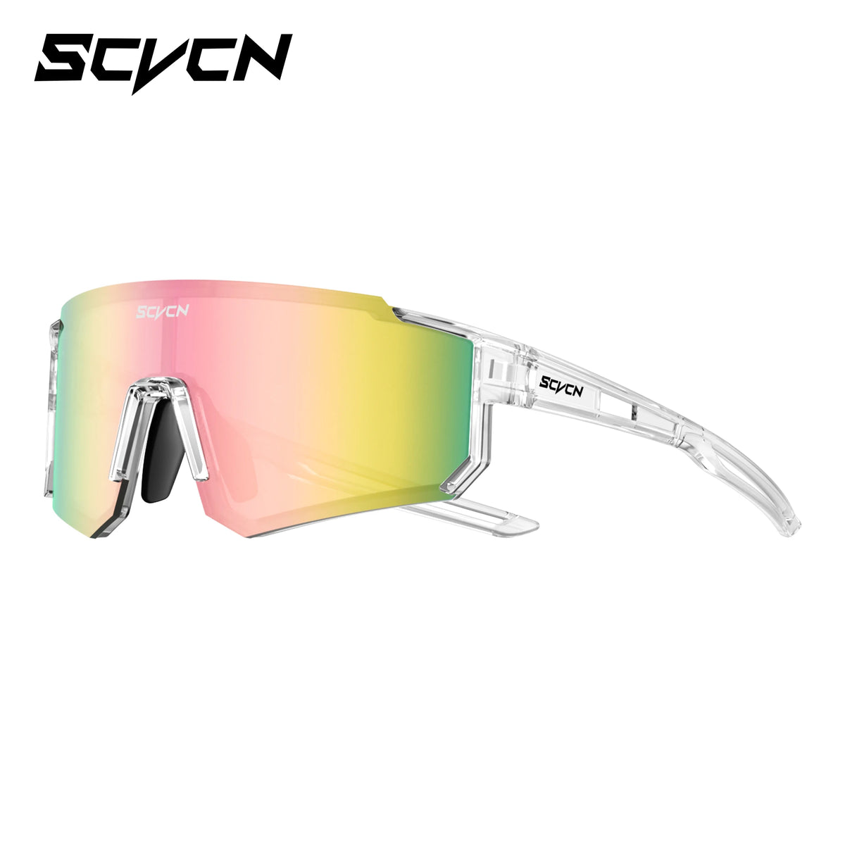 SCVCN Sweet Pink Bike Cycling Glasses Bicycle Photo Accessories Golf Eyepieces Camping Sunglasses UV400 Outdoor Sports Equipment