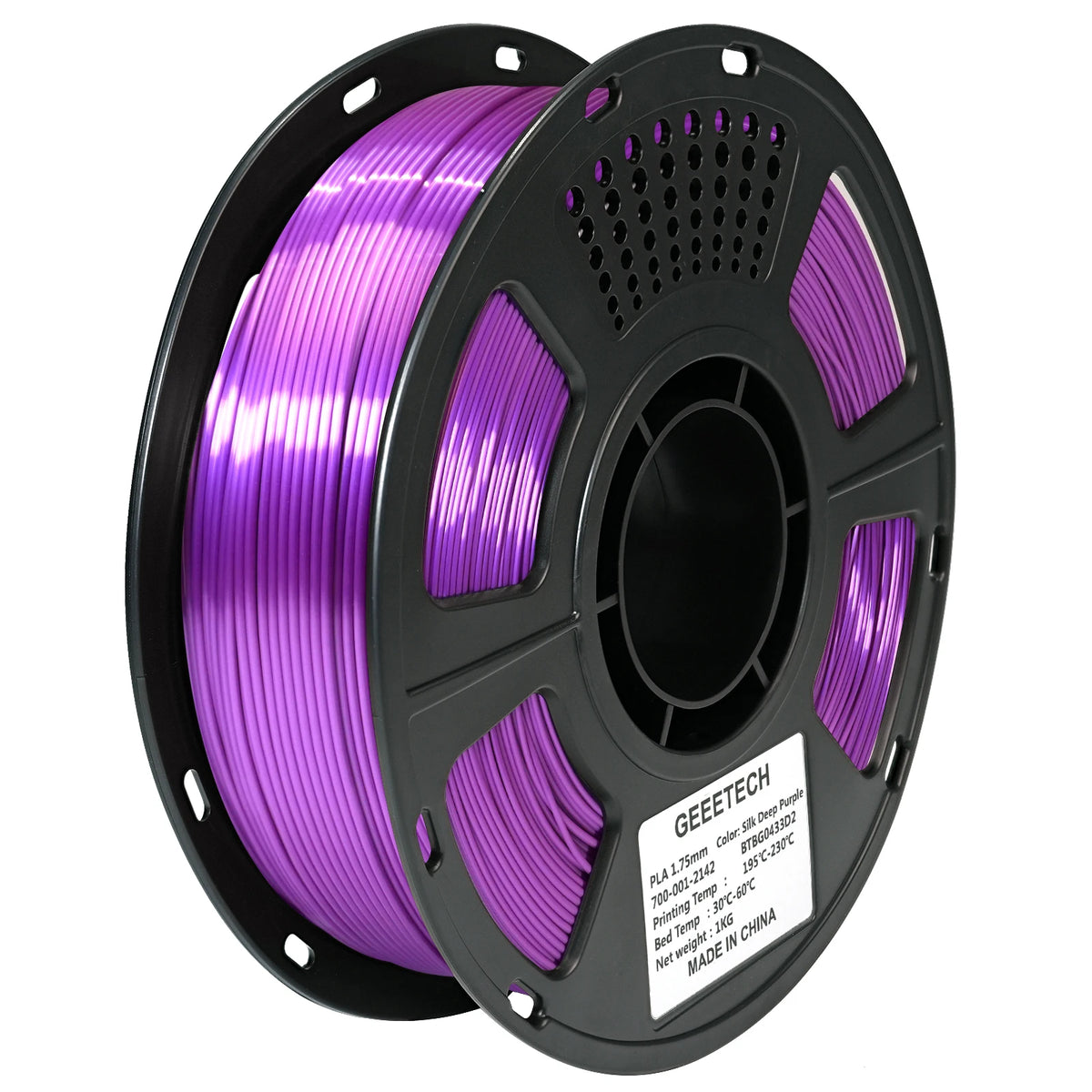 GEEETECH Silk PLA 3d Filament Wire 1kg 1.75mm Spool Wire 3D Printer Material 3D Print Refills, Fast Delivery Vacuum Package