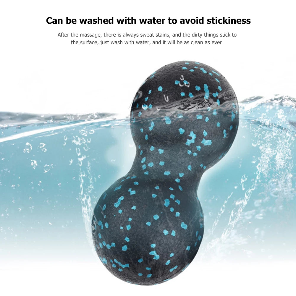 Yoga Peanut Balls Body Massage Fascia Ball Suit Foam Block High Density Muscle Relaxation Lacrosse Exercise Fitness Relieve Pain