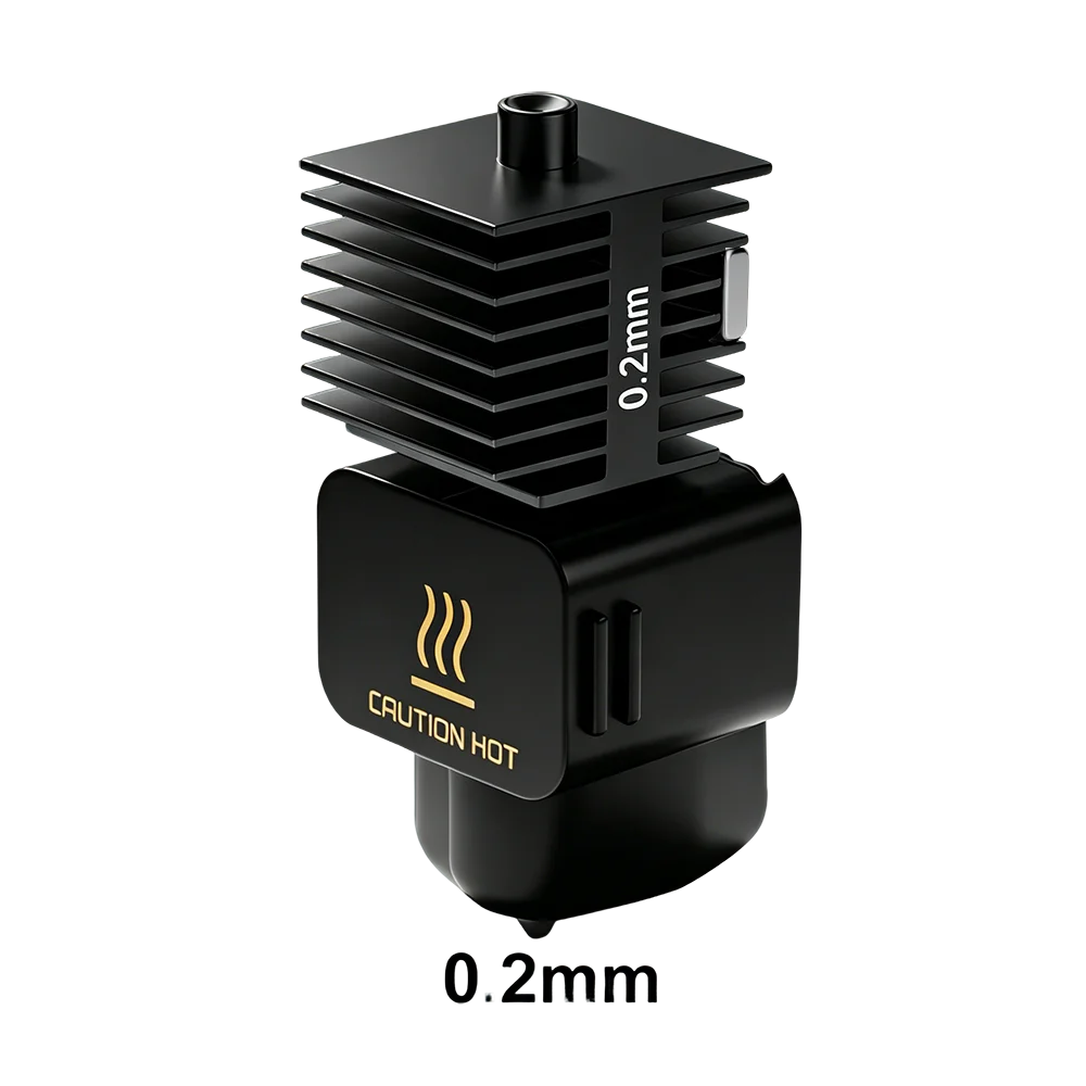 3D Printing Accessories A1/A1 Mini Integrated Nozzle Hotend Kit Stainless Steel 0.2/0.4/0.6/0.8mm For Bambu Lab A1/A1 Mini