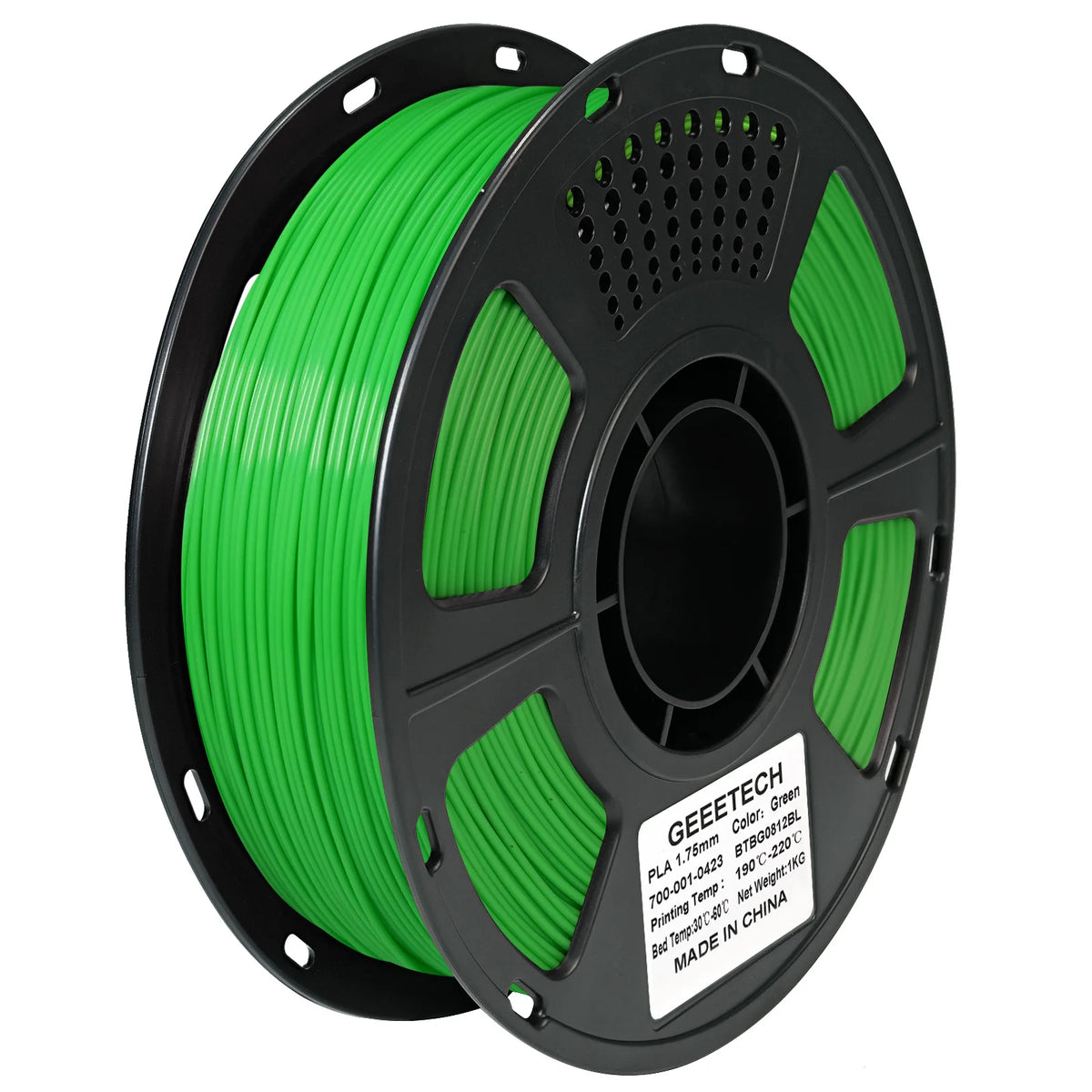 Geeetech Standard PLA Filament 1kg 1.75mm 3D Printer Plastic Material, Accuracy 0.03mm, Fit Most FDM Printer