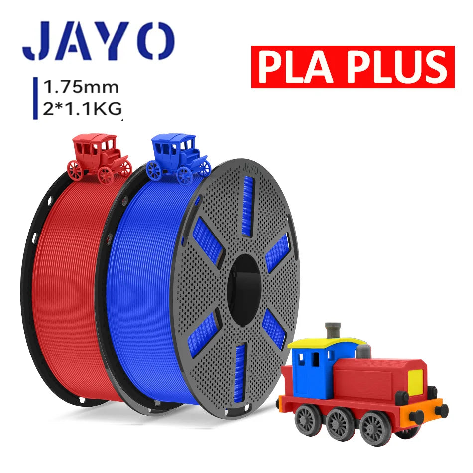 JAYO 3D Printer PLA/PETG/PLA PLUS /PLA META /SILK/ASB Filament  1.75mm 2Roll 1.1KG/0.65KG 3D Printer Filament for 3D Printer