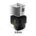 3D Printing Accessories A1/A1 Mini Integrated Nozzle Hotend Kit Stainless Steel 0.2/0.4/0.6/0.8mm For Bambu Lab A1/A1 Mini