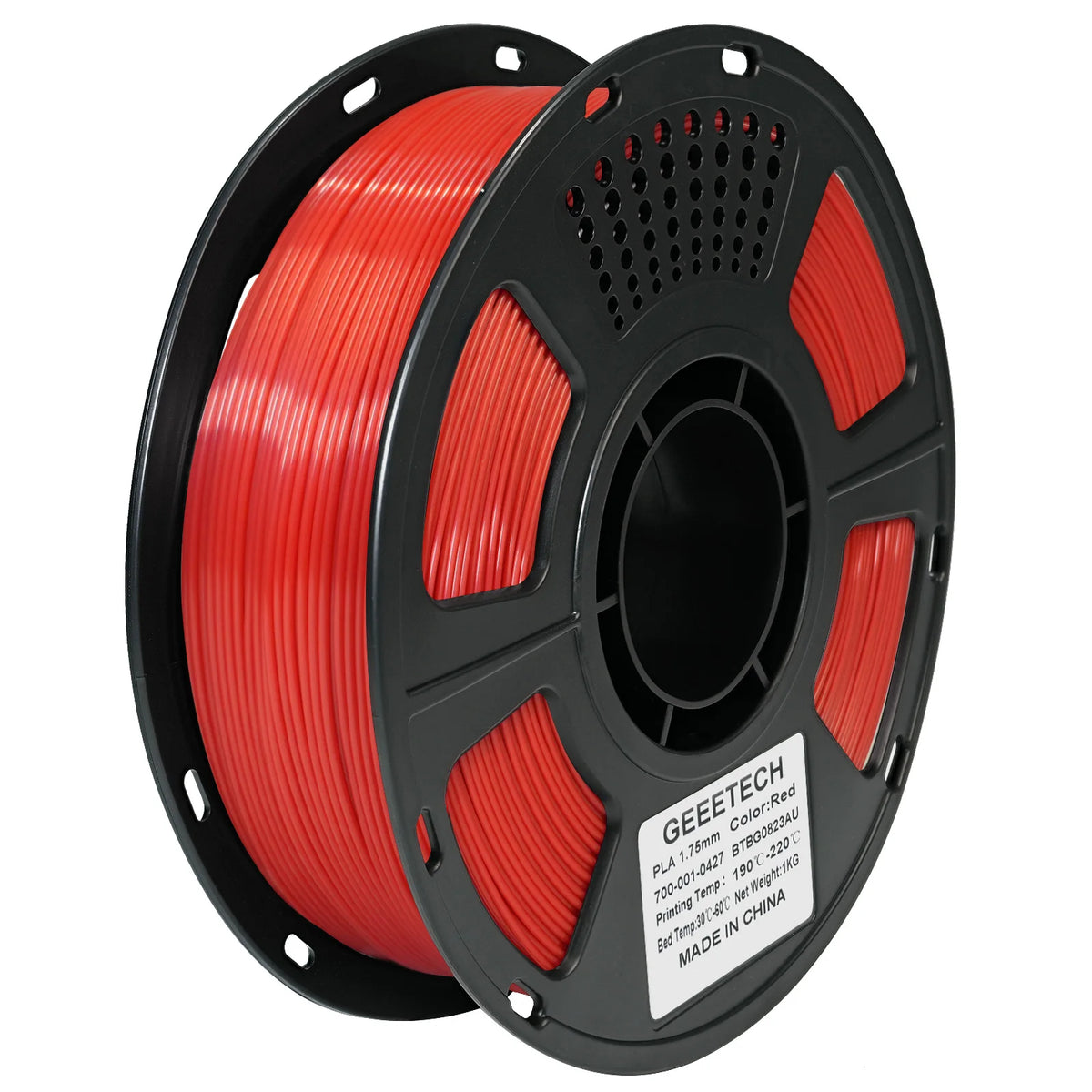 Geeetech Standard PLA Filament 1kg 1.75mm 3D Printer Plastic Material, Accuracy 0.03mm, Fit Most FDM Printer