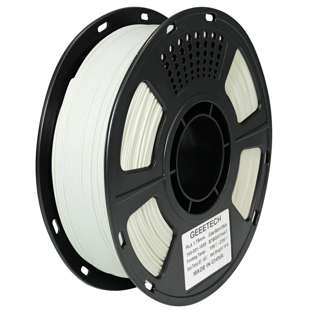 Geeetech Standard PLA Filament 1kg 1.75mm 3D Printer Plastic Material, Accuracy 0.03mm, Fit Most FDM Printer