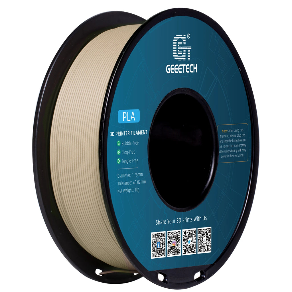 Geeetech Wood PLA 1kg 1.75mm Filament 3d Print wire Vacuum Packaging Local Warehouses Colorful Plastic for FDM 3D printer